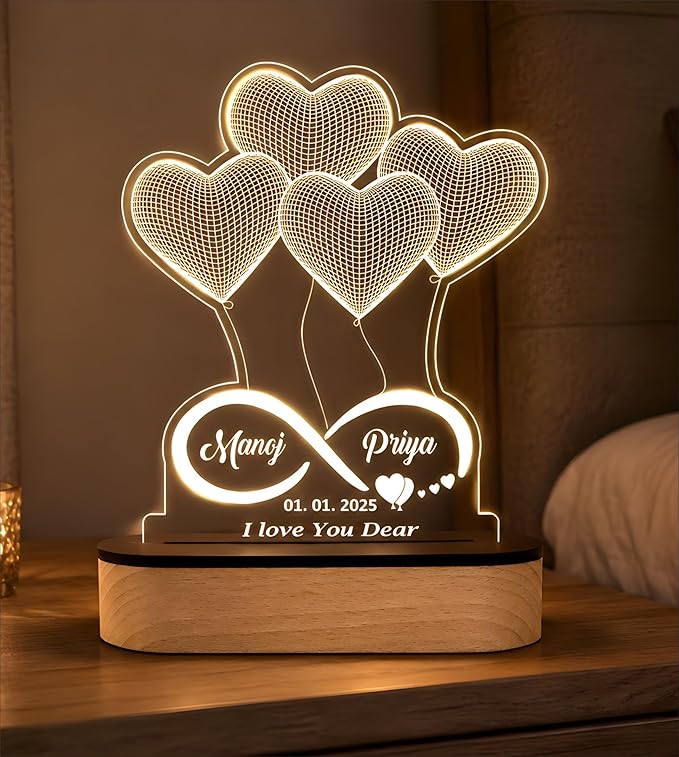 Personalised LED Name Lamp